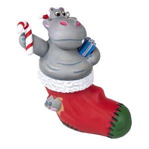 Hallmark 2022 “I Want A Hippopotamus for Christmas” Musical Ornament (NWT)